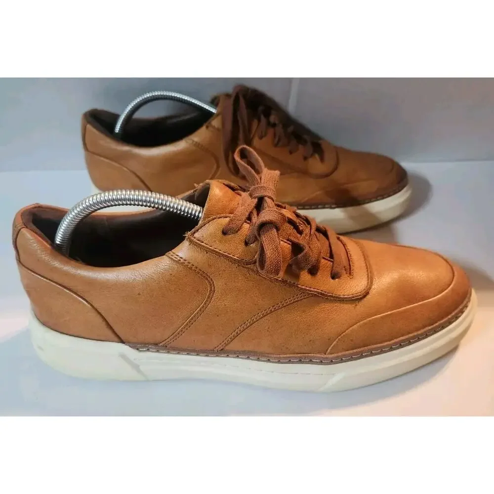 ALLEN EDMONDS BURKE Casual Men's Lace-Up Sneakers Size 10 D.